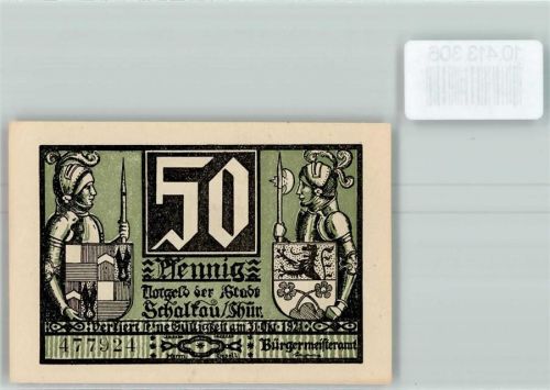 Schalkau Notgeld Ritter