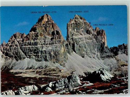 Auronzo di Cadore Hüttenstempel Auronzohütte