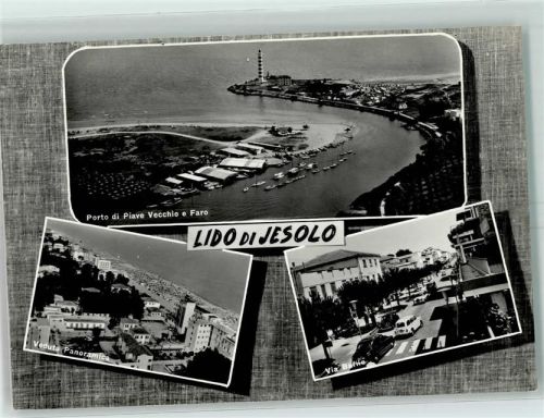 Lido di Jesolo e Pineta Porto di Piave Vecchio e Faro Leuchtturm Via Bafile