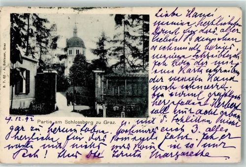 Graz 1902 Schlossberg