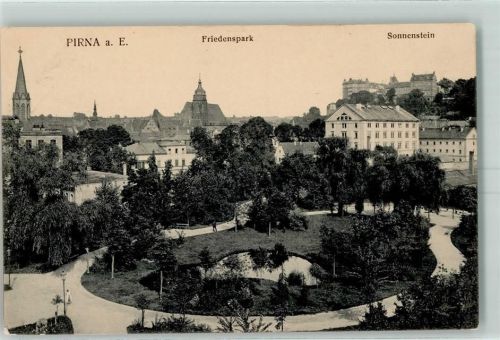 Pirna Friedenspark Sonnenstein