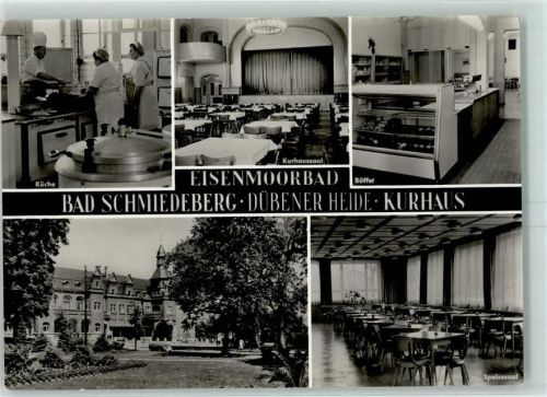 Bad Schmiedeberg Kurhaus Küche Speisesaal Kurhaussaal