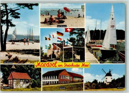 Mardorf Strand Anlegestelle Windmühle Schule DRK Heim