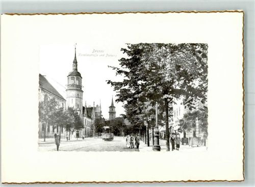 Dessau Foto montiert auf Karton