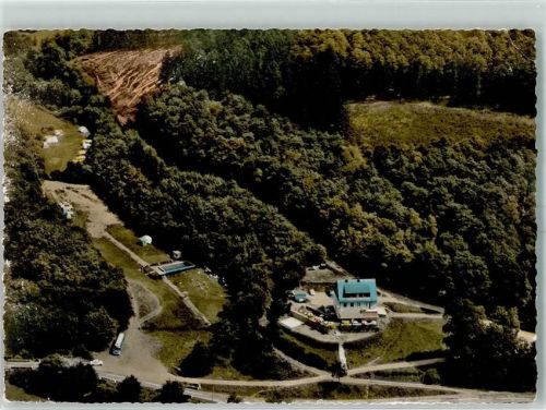 Bad Kreuznach Fliegeraufnahme Wald- u. Berghotel Bockenbauer Schweiz