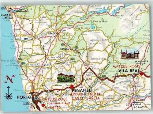 Penafiel Landkarte
