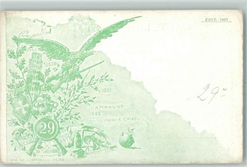 1901 29. Reggimento Fanteria 1860 AK