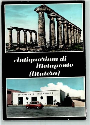 75100 Matera - Antiquarium di Metaponto