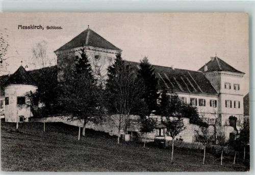 Meßkirch 1912 Schloss
