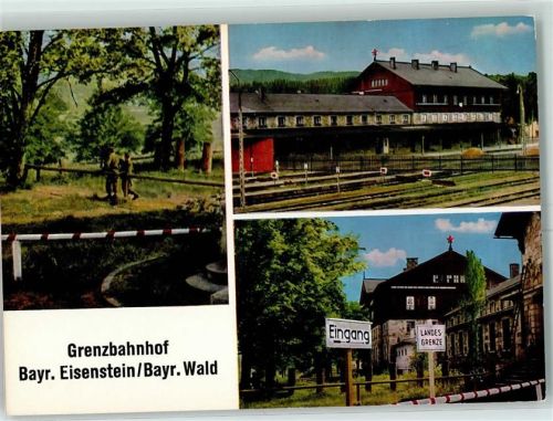 Bayerisch Eisenstein Grenzbahnhof Grenzer
