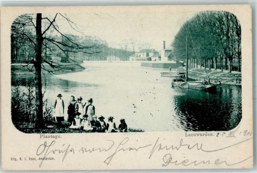 Leeuwarden 1900 Segelboot