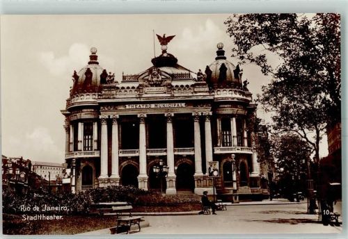 Rio de Janeiro Stadttheater Trinks Bildkarte Reihe 780 Bild 10