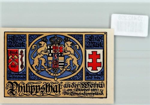 Philippsthal Notgeld Deepskaller