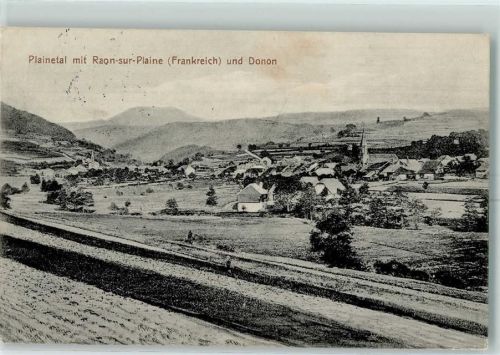 Raon-sur-Plaine 1916 Feldpost WK I