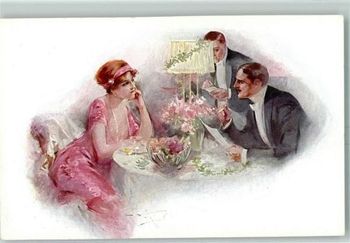 Verlag M.Munk. 578 Glamour Künstlerkarte