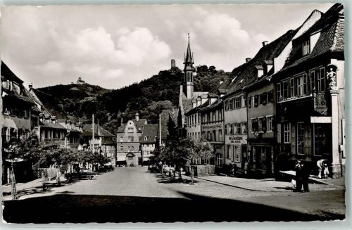 Weinheim Marktplatz Autos