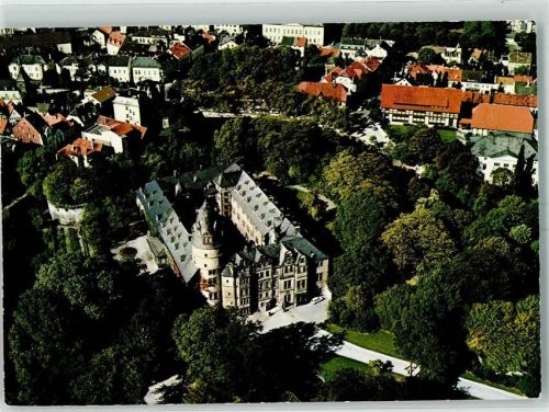 Detmold Fliegeraufnahme Fürstliches Residenzschloss