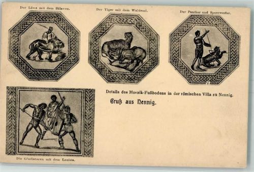 Nennig Mosaik Fußboden Kacheln