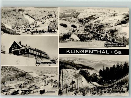 Klingenthal Große Aschbergschanze Hotel Waldgut Steindöbra
