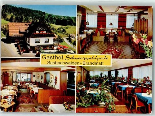 Brandmatt Gasthaus Schwarzwaldperle Gastraumansichten