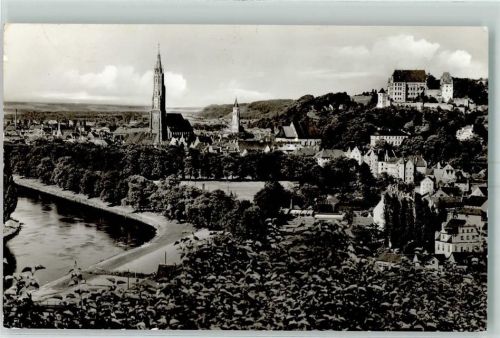 Landshut Isar St. Martinskirche Burg Trausnitz