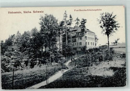 01848 O8352 Hohnstein - Post-Bezirks-Erholungsheim