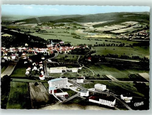 Bad Soden-Salmünster Fliegeraufnahme Kurhaus Hotel Inh Fritz Meister