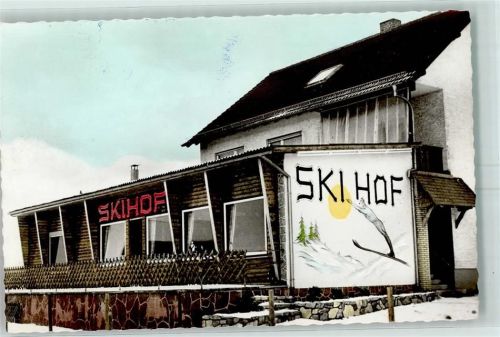 Siedelsbrunn Gasthaus Ski Hof Winter Gasthausstempel