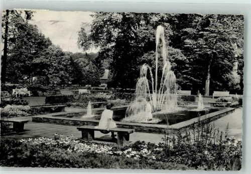 Bad Driburg Kurpark Springbrunnen