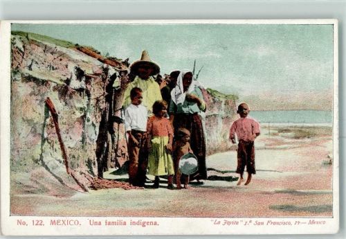 Mexiko City Tracht Indios