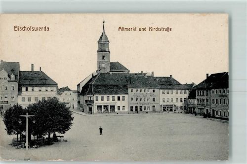 Bischofswerda Altmarkt Kirchstraße Eisenwaren-Laden Robert Lehnert