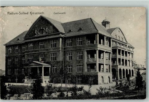 Bad Kreuznach Radium Solbad Cecilienstift