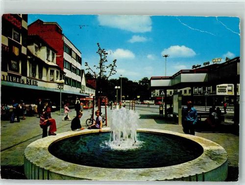 Rüsselsheim Friedensplatz Springbrunnen