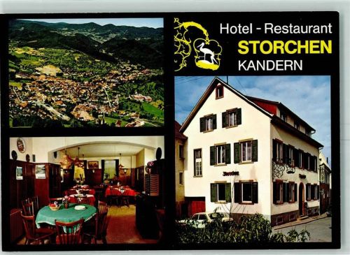 Kandern Hotel Restaurant Storchen Bes. K. u. R. Eichin Küchenchefin