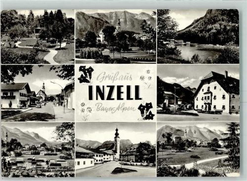 Inzell Mehrbildkarte