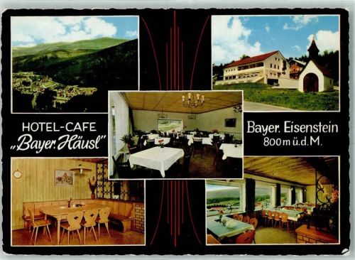 Bayerisch Eisenstein Hotel-Cafe Bayerisch Häusl Gastraumansichten