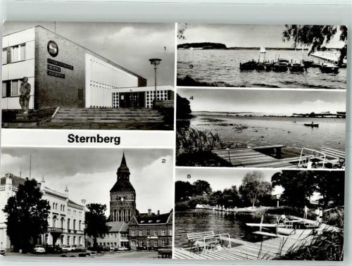 Sternberg Kreiskulturhaus Benno Voelkner Karl-Liebnecht Platz Sternberger See Luckower See