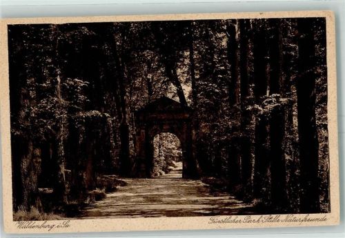 Waldenburg Fürstlicher Park Eingangstor