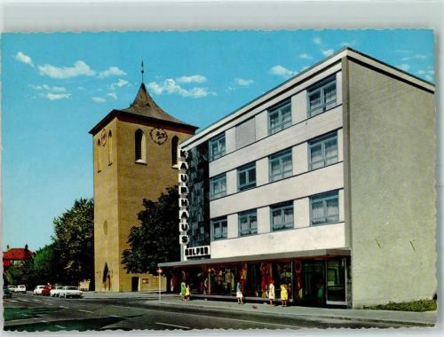 Fellbach Pauluskirche Kaufhaus Helter