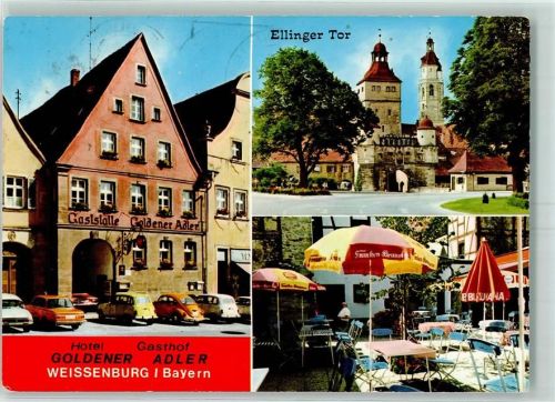 Weißenburg Hotel Goldener Adler Inh. A. Dworschak Ellinger Tor