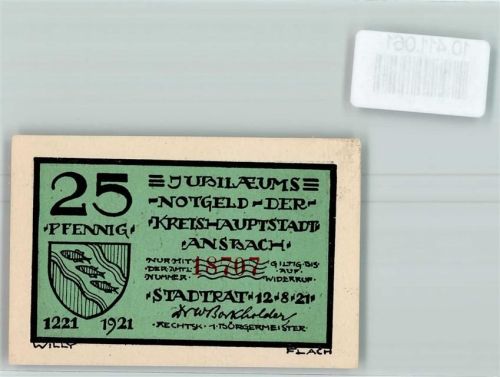 Ansbach Notgeld