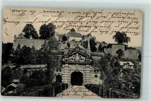 Kronach 1910 Veste Rosenberg
