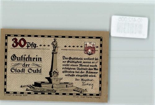 Suhl Notgeld Soldaten