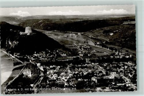 Kelheim Fliegeraufnahme Befreiungshalle