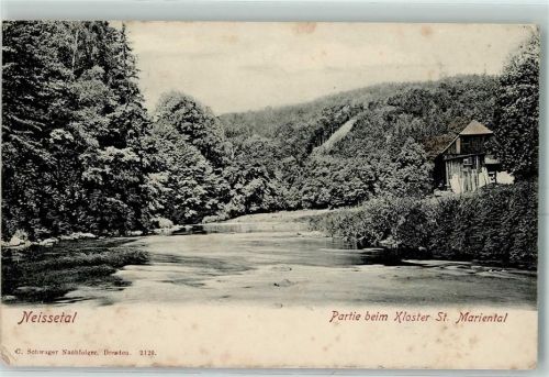 Görlitz 1918 Kloster St. Mariental Bahnpost Zittau-Görlitz Zug