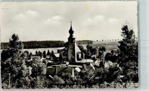 Freiberg Colmnitz Dorfkirche Bahnpost Dresden-Reichenbach-Hof Zug 1085