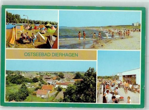 Dierhagen Campingplatz Strand HO-Gasthaus Strandhalle