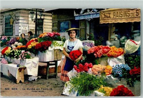 Nice Marktszene Le Mrche aux Fleurs