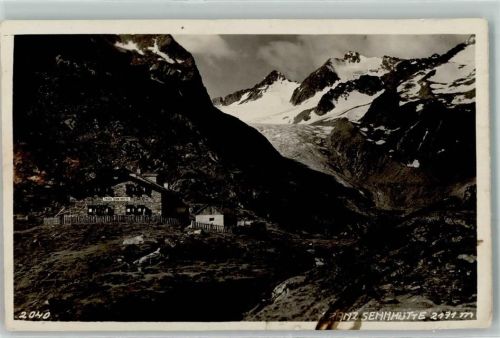 Neustift Franz Senn Hütte im Stubai Hüttenstempel