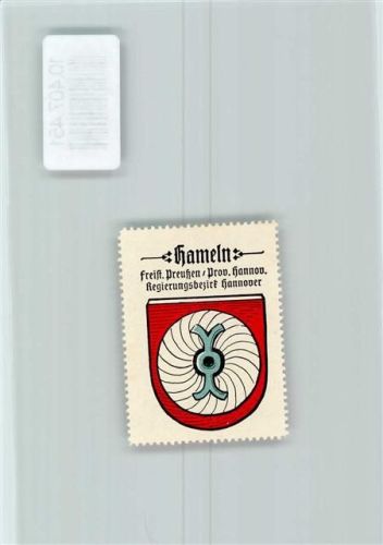 Hameln Vignette Wappen Kaffee Hag 1920-1940